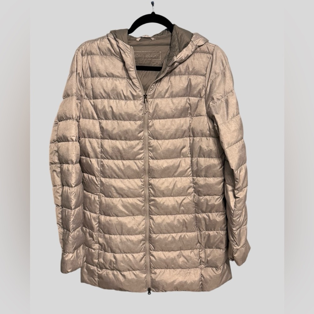 Eddie Bauer Women’s Hooded Down Jacket Medium